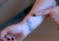 Demi Lovato si-a tatuat o inima pentru fani