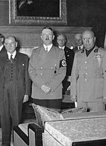 1938 - septembrie 29-30: Conferinta de la Munchen