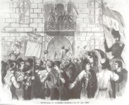 Adunarea de la Lugoj in Banat 15/27 iunie 1848