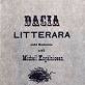 Introductie la Dacia Literara