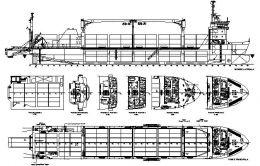 Nave pentru transportat marfuri containerizate - portcontainer