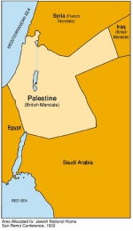 Referat despre evreii din Palestina