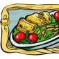 Salata de vinetele - ciuperci de padure