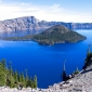 Crater Lake, cel mai albastru lac din lume
